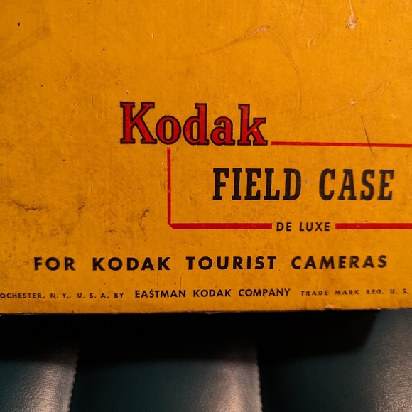 Vintage Kodak field case, leather - Picture 4 of 9